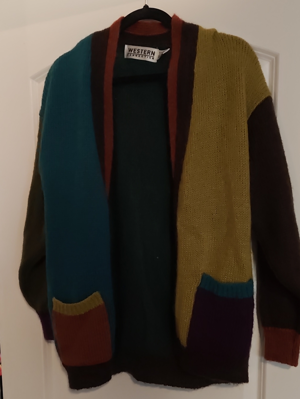 Multicolor Cozy Knit Cardigan Sweater